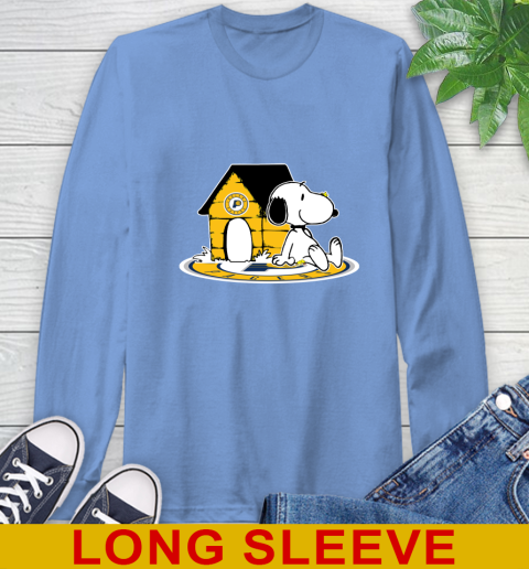 NBA Basketball Indiana Pacers Snoopy The Peanuts Movie Shirt Long Sleeve T-Shirt 11
