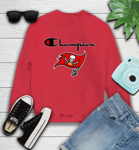 NFL Football Tampa Bay Buccaneers Champion Shirt Youth Sweatshirt 5