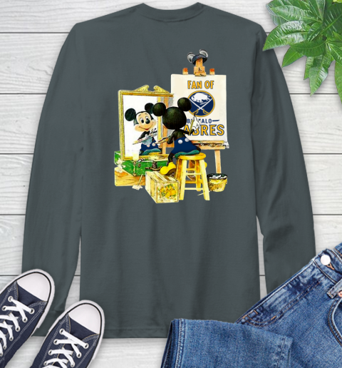 NHL Hockey Buffalo Sabres Mickey Drawing Shirt 60