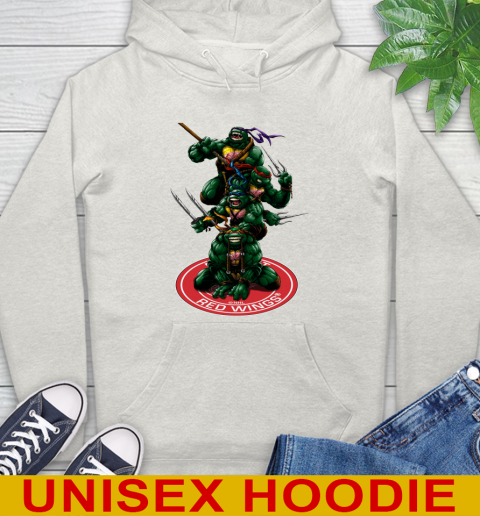 NHL Hockey Detroit Red Wings Teenage Mutant Ninja Turtles Shirt Hoodie 12