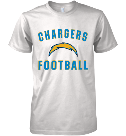 Los Angeles Chargers NFL Pro Line by Fanatics Branded Gray Victory Premium Men's T-Shirt