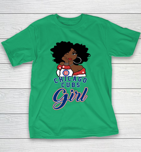 Chicago Cubs Girl MLB Youth T-Shirt 6