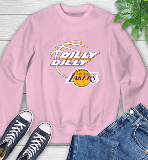 NBA Los Angeles Lakers Dilly Dilly Basketball Sports Sweatshirt 9
