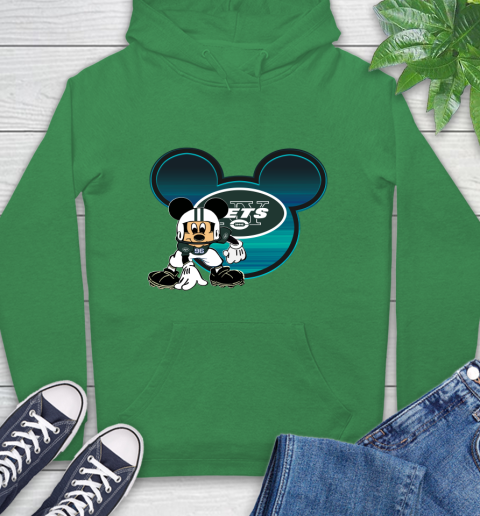 NFL New York Jets Mickey Mouse Disney Football T Shirt Hoodie 8