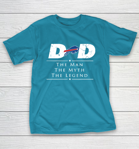 Buffalo Bills NFL Football Dad The Man The Myth The Legend T-Shirt 7