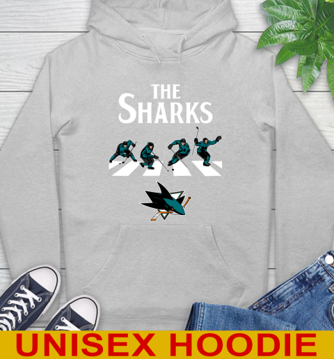 NHL Hockey San Jose Sharks The Beatles Rock Band Shirt Hoodie 6