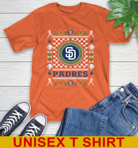San Diego Padres Merry Christmas MLB Baseball Loyal Fan T-Shirt 4