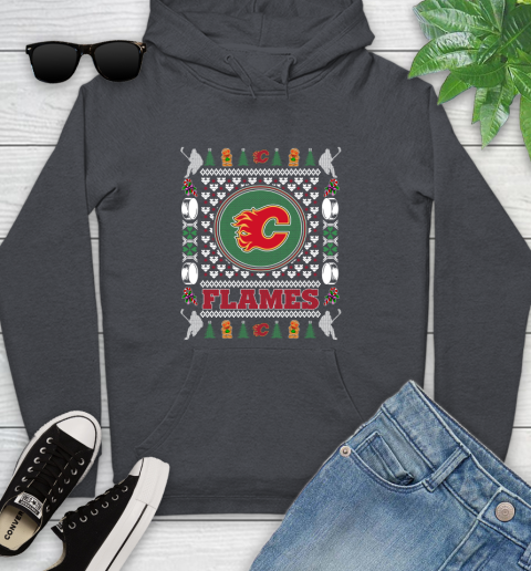 Calgary Flames Merry Christmas NHL Hockey Loyal Fan Ugly Shirt 144