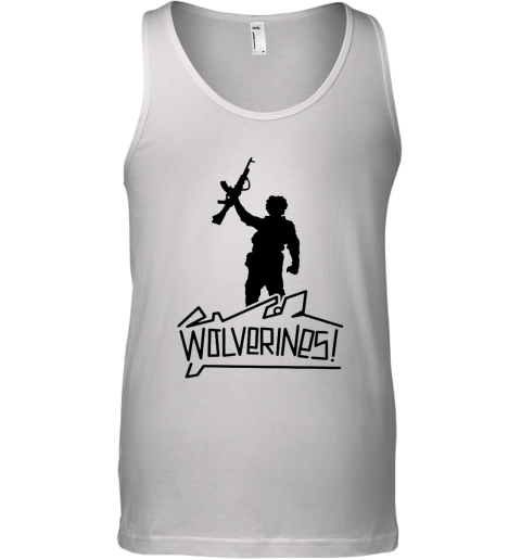 Red Dawn Wolverines Tank Top