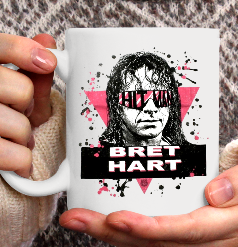 Hit man Bret Hart Hit Man WWE for fans and lovers Ceramic Mug 11oz