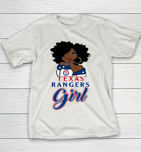 Texas Rangerss Girl MLB Youth T-Shirt 11