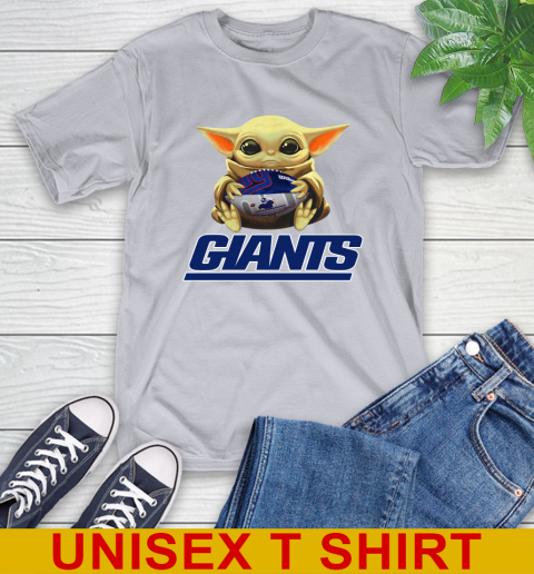 NFL Football New York Giants Baby Yoda Star Wars Shirt T-Shirt 6