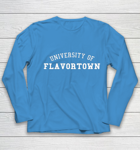 University Of Flavortown American Food Flavor Town Youth Long Sleeve 5