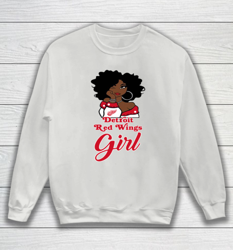 Detroit Red Wings Girl NHL Sweatshirt 5