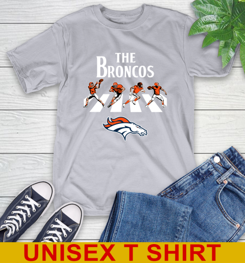 NFL Football Denver Broncos The Beatles Rock Band Shirt T-Shirt 5