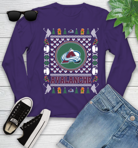 Colorado Avalanche Merry Christmas NHL Hockey Loyal Fan Ugly Shirt 127