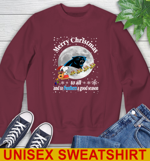 Carolina Panthers Merry Christmas To All And To Panthers A Good Season NFL Football Sports Sweatshirt 6
