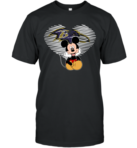 Baltimore Ravens Hawaiian Shirt Mickey Mouse Personalized Ravens