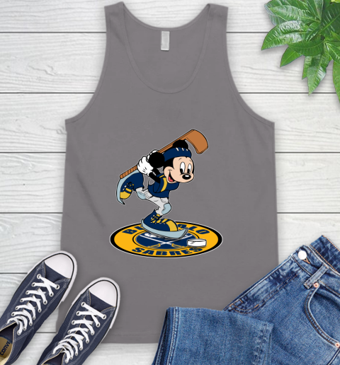 NHL Hockey Buffalo Sabres Cheerful Mickey Disney Shirt Tank Top 7