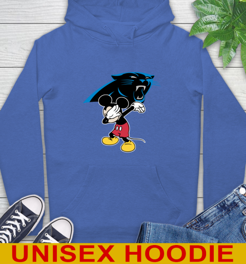 Carolina Panthers NFL Football Dabbing Mickey Disney Sports Hoodie 9