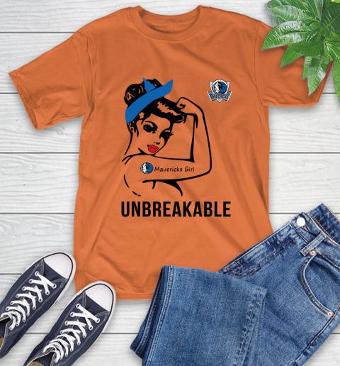 NBA Dallas Mavericks Girl Unbreakable Basketball Sports T-Shirt 3