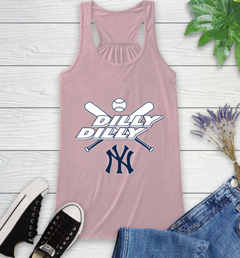 MLB New York Yankees Dilly Dilly Baseball Sports Racerback Tank 11
