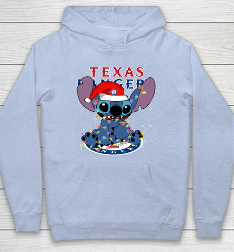 Texas Rangers MLB noel stitch Baseball Christmas Hoodie 5