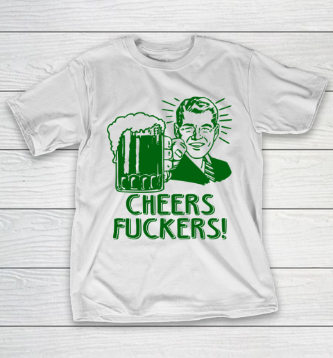 Beer Lover Funny Shirt Irish Cheers For Saint Patricks Day T-Shirt