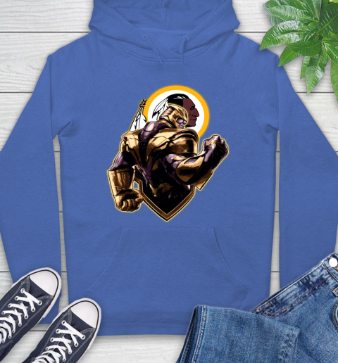 NFL Thanos Avengers Endgame Football Sports Washington Redskins Hoodie 9