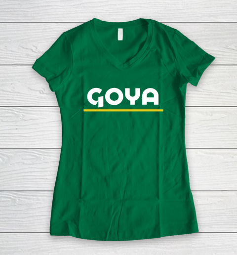 Goya Foods Women's V-Neck T-Shirt - Image 4