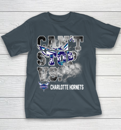 NBA Charlotte Hornets Basketball Can't Stop Vs Youth T-Shirt 5