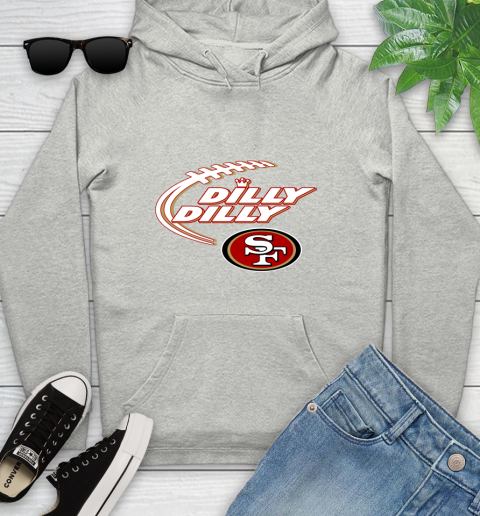 NFL San Francisco 49ers Dilly Dilly Football Sports Youth Hoodie