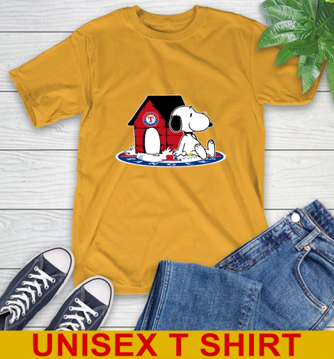 MLB Baseball Texas Rangers Snoopy The Peanuts Movie Shirt T-Shirt 3