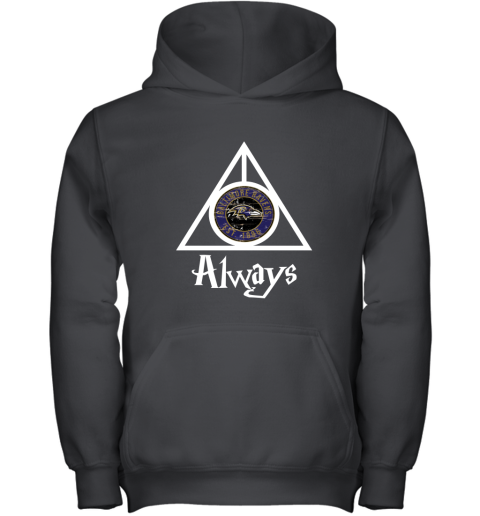 Always Love The Baltimore Ravens x Harry Potter Mashup Youth Hoodie