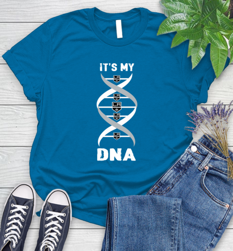 Los Angeles Kings NHL Hockey It's My DNA Sports Women's T-Shirt 10