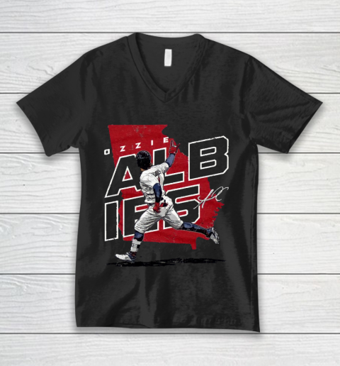 Ozzie Albies Atlanta V-Neck T-Shirt