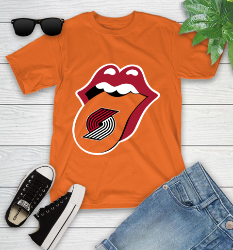 Portland Trail Blazers NBA Basketball Lips I Root For My Team Adoring Fan 109