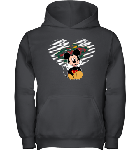 NHL Minnesota Wild Mickey Mouse Disney Hockey T Shirt - Rookbrand
