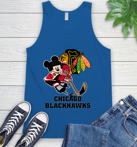NHL Chicago Blackhawks Mickey Mouse Disney Hockey T Shirt Tank Top 5