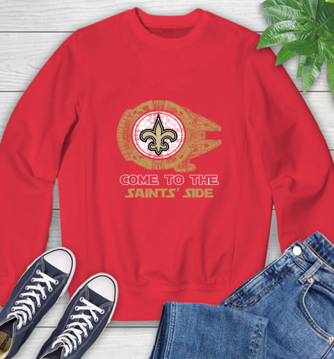 NFL Come To The New Orleans Saints Wars Football Sports Sweatshirt - Image 11