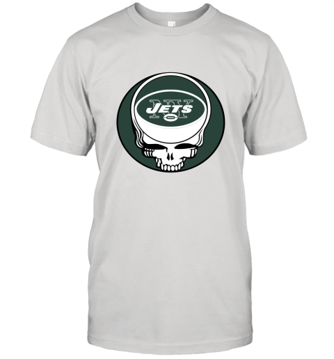 NFL Team New York Jets x Grateful Dead Logo Band Unisex Jersey Tee