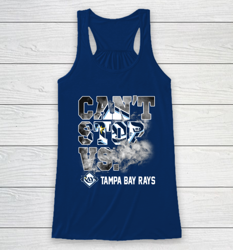 MLB Tampa Bay Rays Baseball Can't Stop Vs Rays Racerback Tank 6