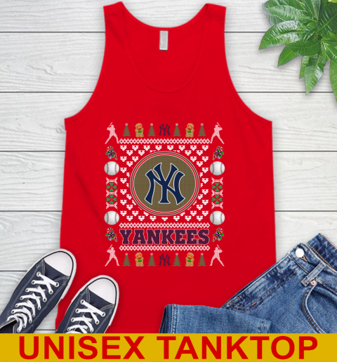 New York Yankees Merry Christmas MLB Baseball Loyal Fan Tank Top 5