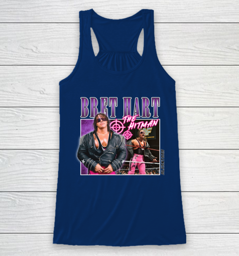 Bret Hart The Hitman Racerback Tank 6