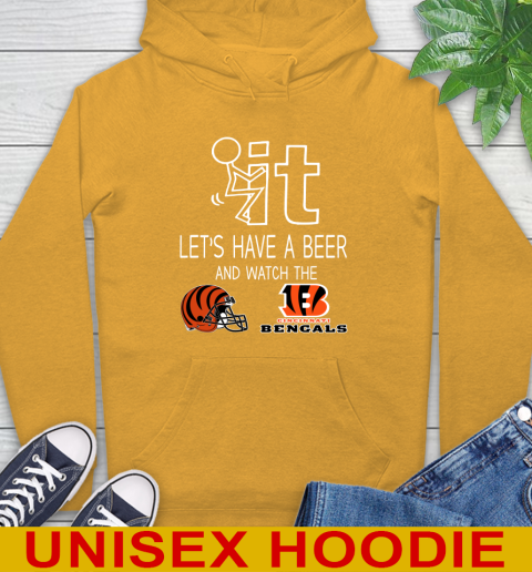 Cincinnati Bengals Football NFL Let's Have A Beer And Watch Your Team Sports Hoodie 2