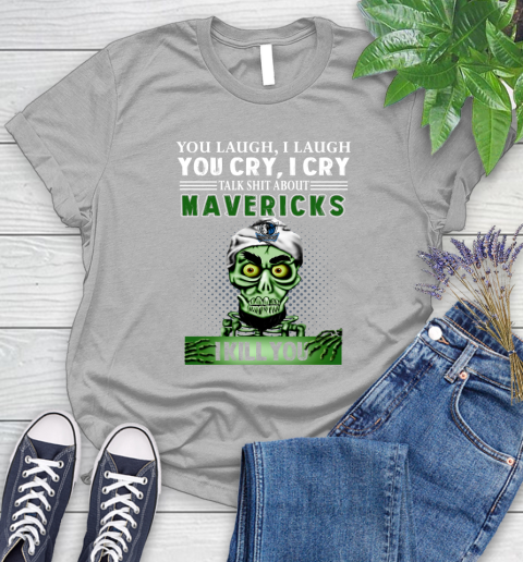 NBA Talk Shit About Dallas Mavericks I Kill You Achmed The Dead Terrorist Jeffrey Dunham Basketball Women's T-Shirt 5