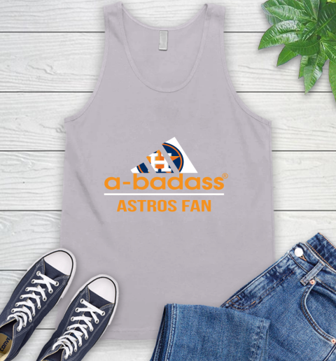 MLB A Badass Houston Astros Fan Adidas Baseball Sports Tank Top 3