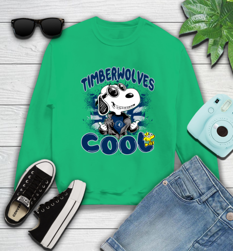 NBA Basketball Minnesota Timberwolves Cool Snoopy Shirt Sweatshirt 7