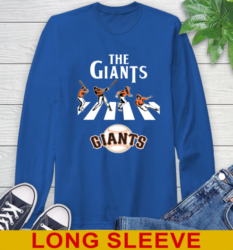 MLB Baseball San Francisco Giants The Beatles Rock Band Shirt Long Sleeve T-Shirt 11