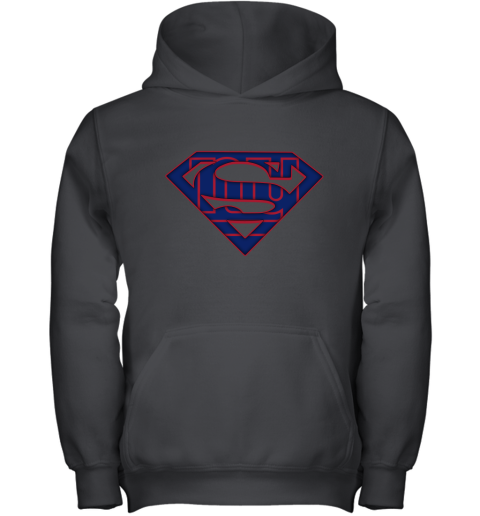 We Are Undefeatable The New York Giants x Superman NFL Youth Hoodie